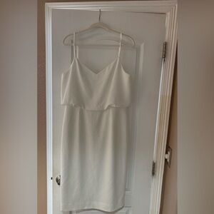 Dress the Population white Dress